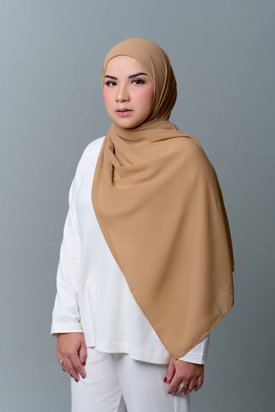 Meccanism Feat Tasya Nur Medina - Zee Pashmina Instan Cooltech Airflow Polos - Pashmina 2in1 Inner Bahan Ceruty Premium