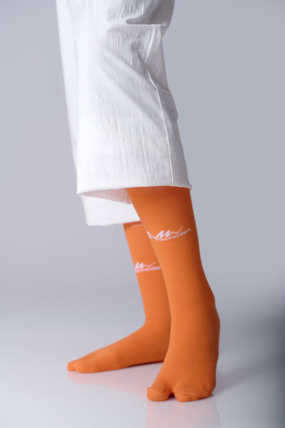 [Anniversary Sale] Meccanism - Lynn Orange Kaos Kaki