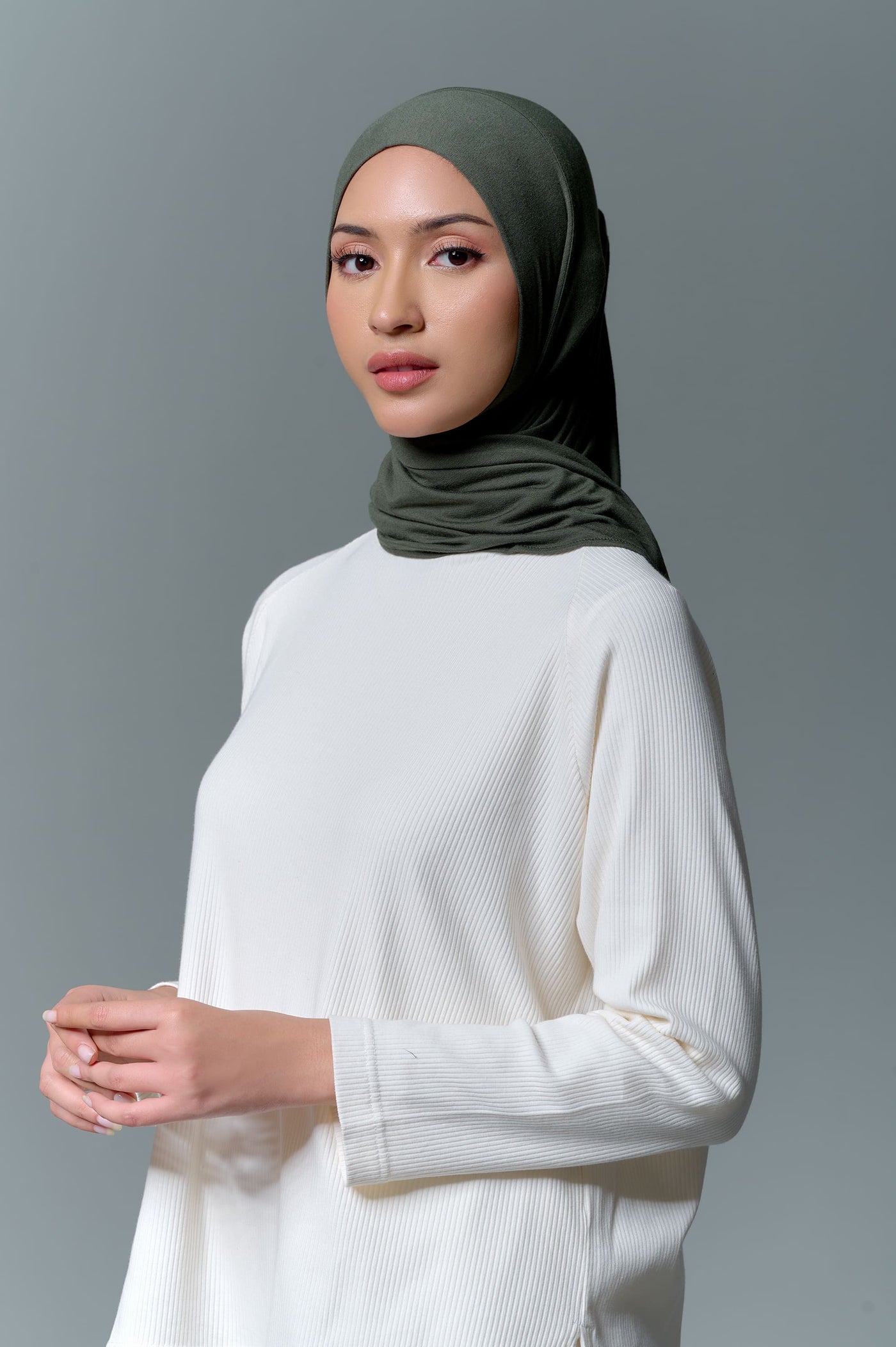 [Anniversary Sale] MECCANISM - GHEA ARMY HIJAB INSTAN