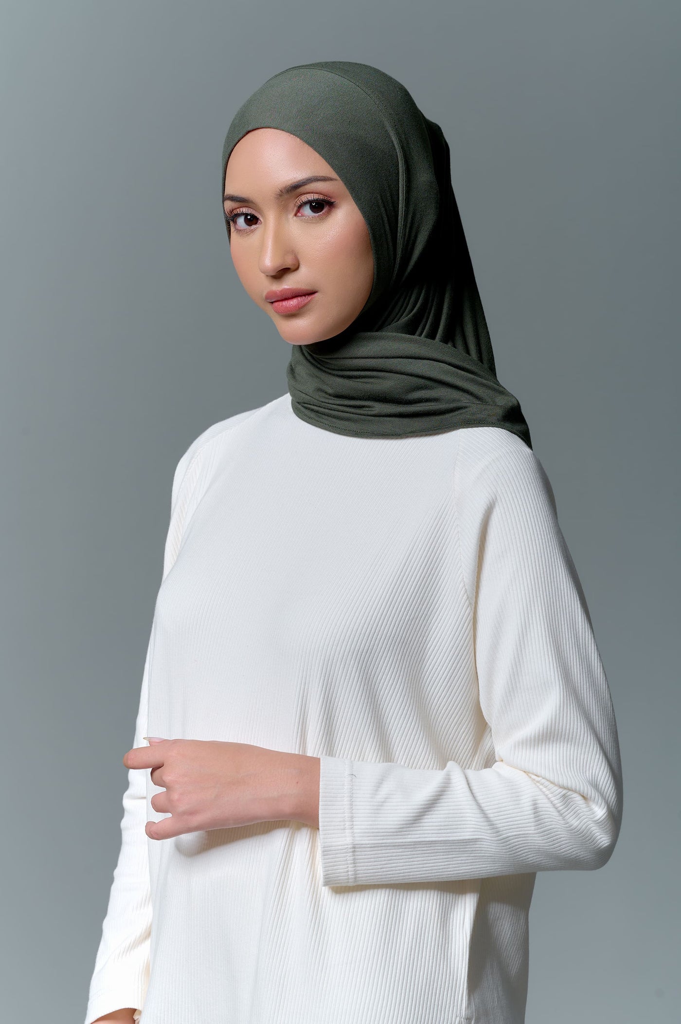 [Anniversary Sale] MECCANISM - GHEA ARMY HIJAB INSTAN