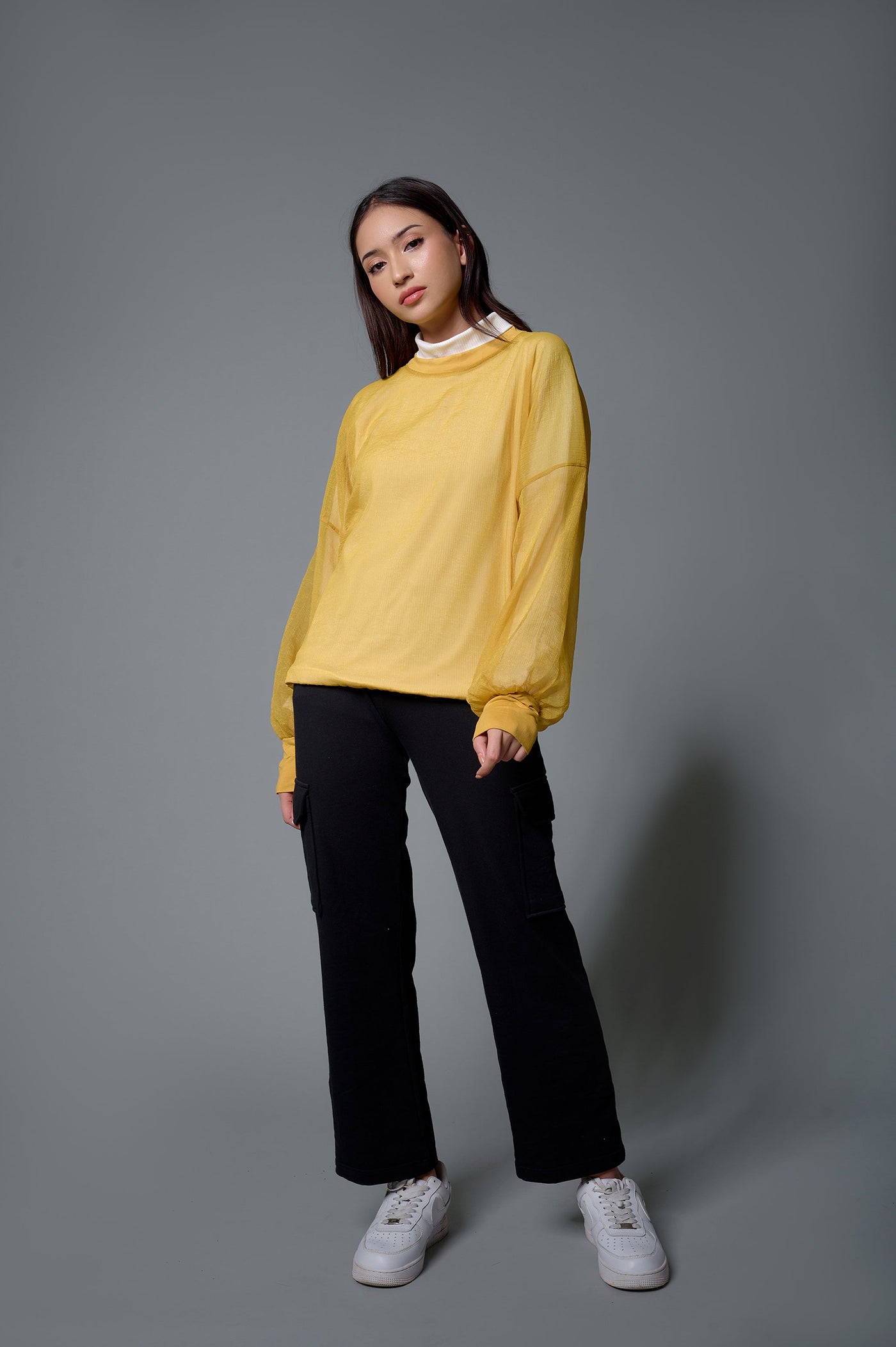 [Anniversary Sale] Meccanism - Qinara Lemon Sweater