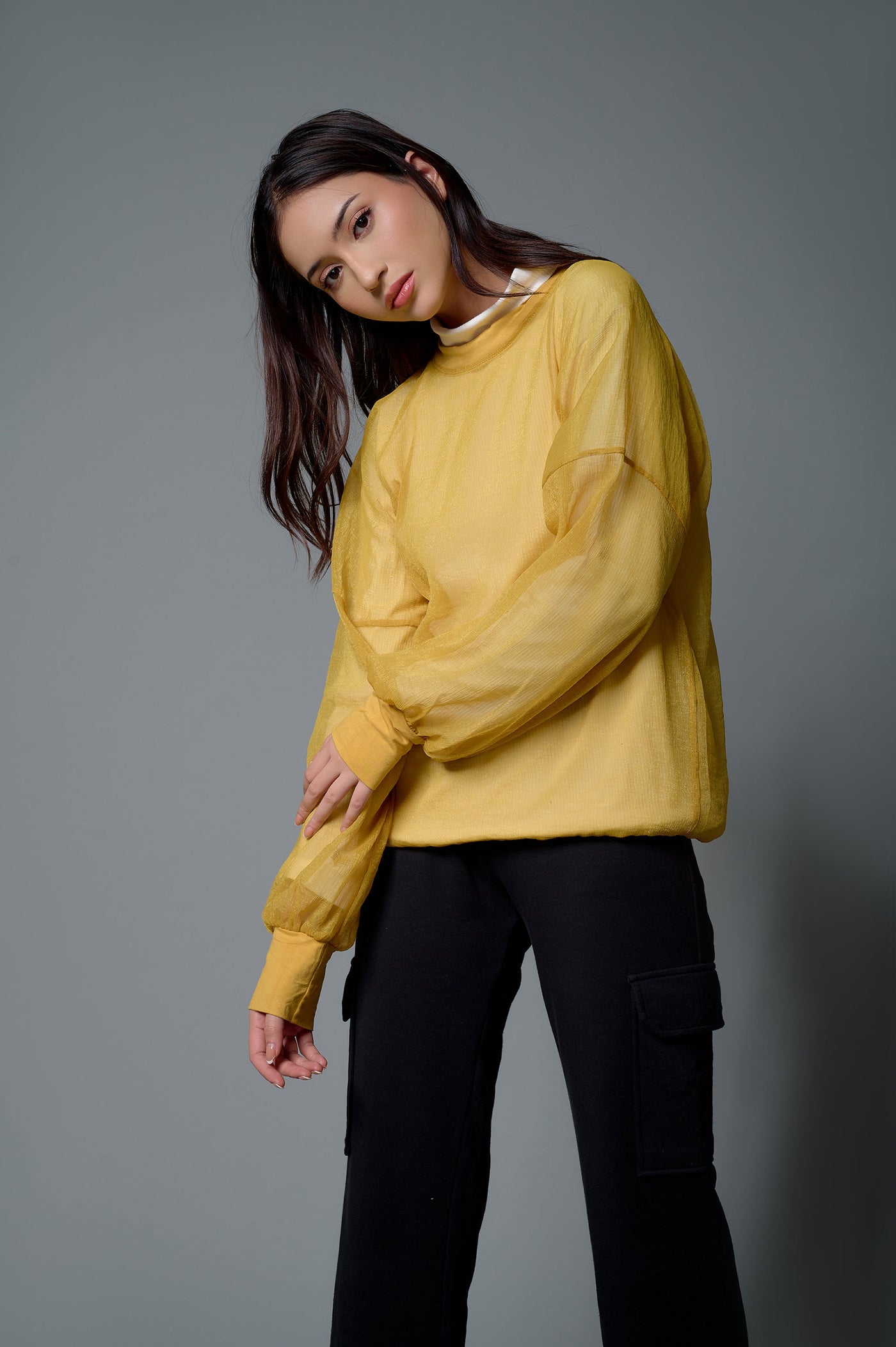 [Anniversary Sale] Meccanism - Qinara Lemon Sweater