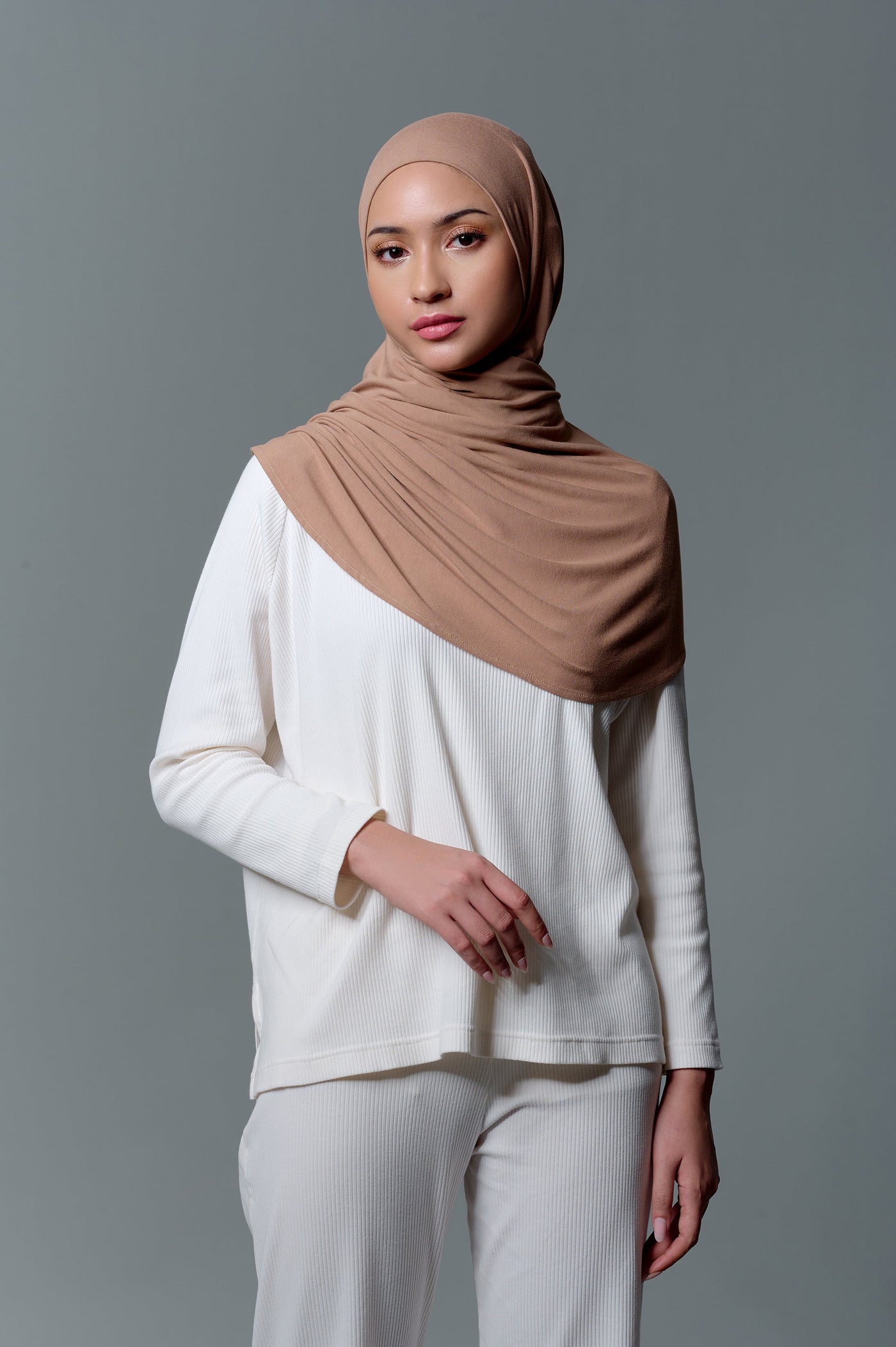 [Year End Sale] Meccanism - Queenza Spandex Pashmina Instan