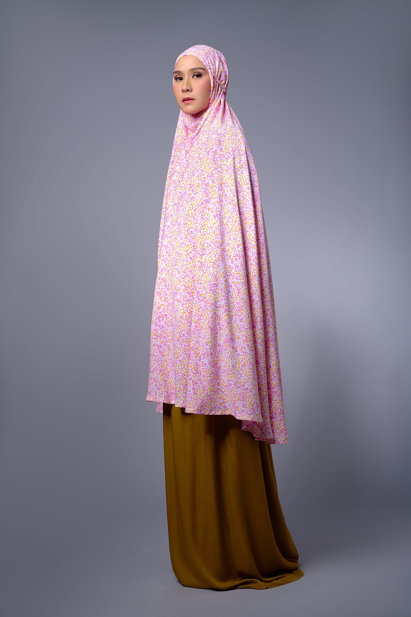 [Anniversary Sale] Meccanism - Quinny Purple Mukena Motif