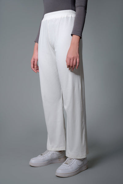 [Anniversary Sale] Meccanism - Rira Broken White Pants Basic