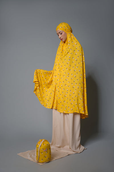 Meccanism - Shavira Yellow Mukena Motif