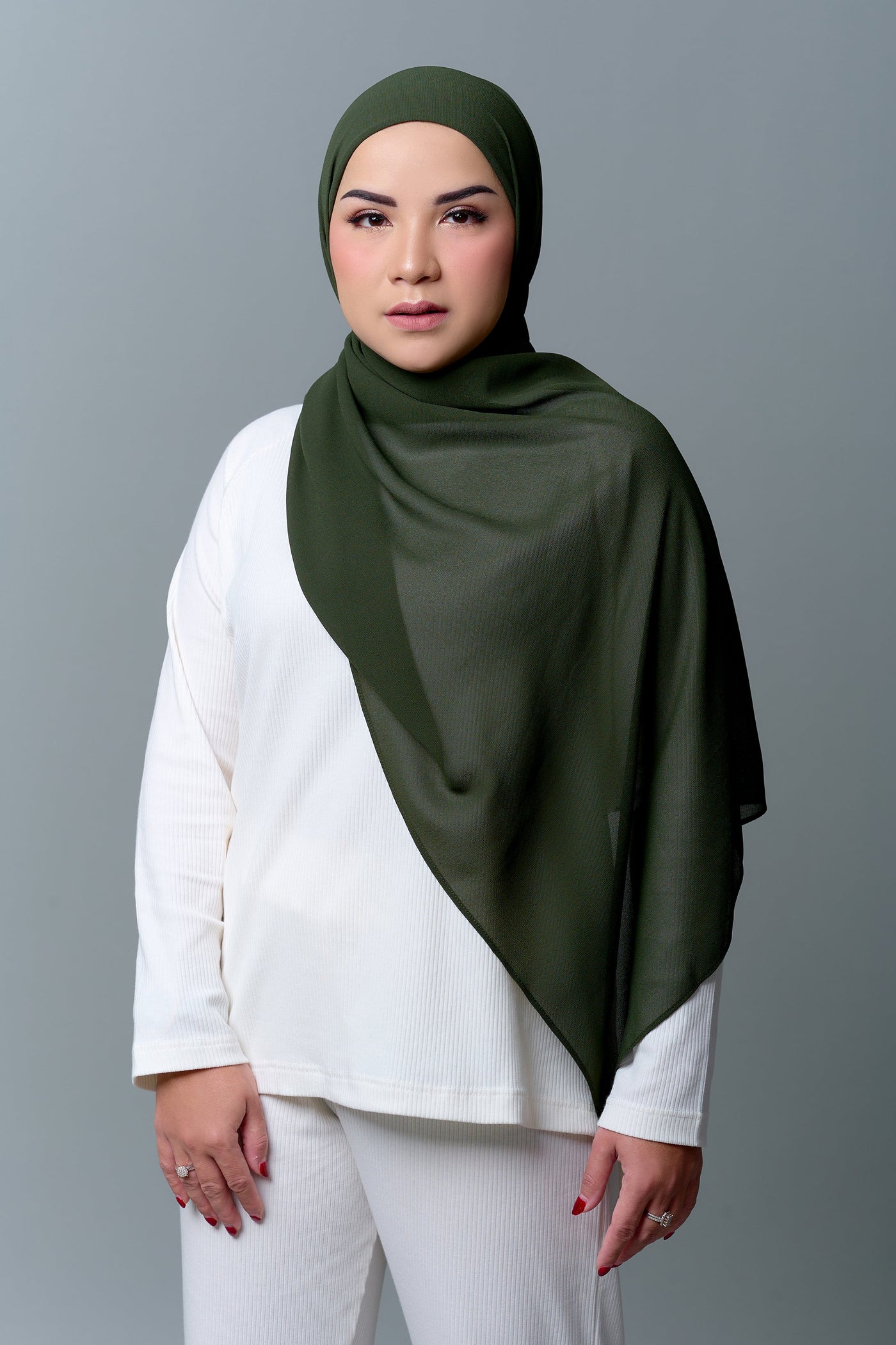 [Anniversary Sale] Meccanism Feat Tasya Nur Medina - ZEE ARMY PASHMINA INSTAN